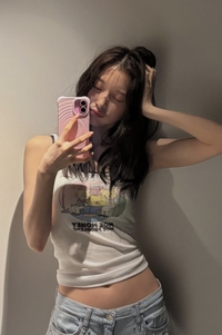 오마이걸 아린, 탱크톱으로 자연스럽게 발랄+섹시