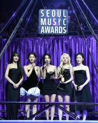 [포토]아이들, 서울가요대상 본상 수상