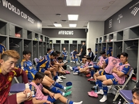 급작스러운 ‘낙뢰 변수’로 미뤄진 울산-마멜로디전, 우여곡절 끝 킥오프 [SS올랜도 현장]