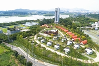 의왕도시공사, 7·8월 왕송호수 캠핑장 일반요금 적용