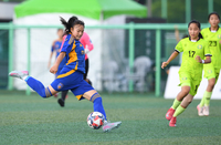 [포토]현대청운중 임지혜, 과감한 중거리슛