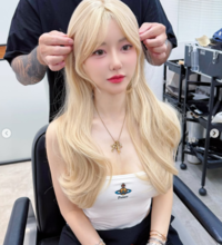 머리카락 녹아내린 DJ 소다, 금발 웨이브로 깜짝 변신 [★SNS]