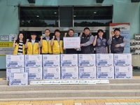 삼척시종합사회복지관, 한전산업개발 삼척사업처와 ‘2025년 건강한 여름나기’ 지원사업 진행