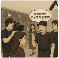 ‘시민이 통제대상?’ 조용히 하라는 촬영팀…‘민폐 면죄부’ 안된다