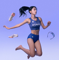 ‘육상 카리나’ 김민지, 명품 복근 뽐내며 도발… “이것도 따라해봐”