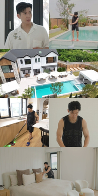 ‘한국 맞아?’ 브라이언, 수영장+영화관 갖춘 300평 대저택