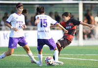 [포토]힘차게 슛하는 포항여전고 한국희