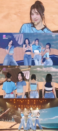 “여름이었다”…하이키, 컴백 무대부터 청량했다