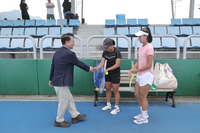 육동한 춘천시장, 무궁화컵 전국 여자 테니스대회 참석