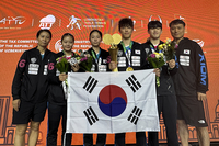 탁구 김가온-박가현, 아시아 청소년선수권 혼합복식 금메달…은메달은 최지욱-유예린