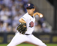 [포토] 두산 이병헌 ‘역투’