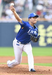 [포토]삼성 선발 최원태, 시즌 6승 도전!