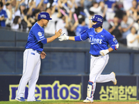 [포토]삼성 이재현, 9회초 승부를 뒤집는 만루 홈런