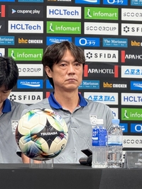 홍명보 감독 “전쟁” 발언에, 박진섭 “소중한 기회 잡아야, 3전 전승 우승이 목표”[현장인터뷰]