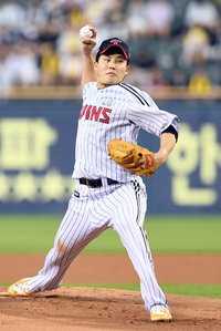 [포토]시즌 9승 도전하는 LG 임찬규