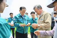 이병선 속초시장, 농업용수 부족 우려 농지 현장 점검
