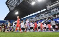 [포토]중국전 출격하는 한국 여자축구대표팀