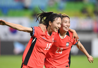 지소연 ‘미친 중거리 동점골’ 잘 싸운 신상우호, 중국과 극적 2-2 무승부[현장리뷰]