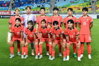 [포토]중국전 나서는 한국 여자축구대표팀