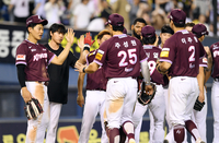 [포토]7연패에서 탈출한 키움