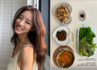 임창정 아내 서하얀, 정성 가득한 집밥 상차림 공개…직접 키운 채소로 건강 챙겨