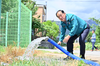 이병선 속초시장, 농업용수 공급 현장 점검