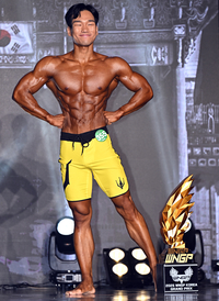 2025 WNGP 서울대회 피지크 에이지 그랑프리 이수홍, 약점을 발견했기 때문에 최고가 될 때까지 출전하겠다!