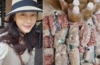 쥬얼리 이지현, ‘임플란트 수술 다음 날’에도 수육 1kg 소분에 대청소까지…지치지 않는 ‘엄마 파워’