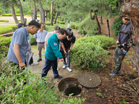 육동한 춘천시장, 퇴계천 민원 현장 점검