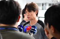 ‘12년만에 한일전’ 홍명보 감독 “선수들이 즐거운 마음으로 뛰었으면” [현장 일문일답]