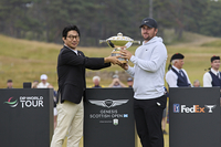 크리스 고터럽, ‘2025 제네시스 스코티시 오픈’ 최종 우승…157만 달러, GV70 획득