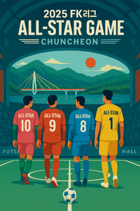 춘천시 <2025 FK CUP 풋살 대회> 개최