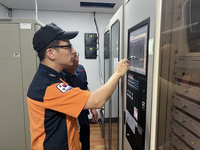 홍천소방서, 노후 아파트 화재 예방 현장점검 실시