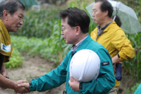 육동한 춘천시장, 호우 피해지 긴급 현장점검