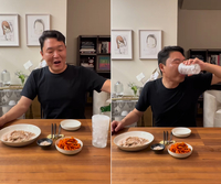 “이렇게 먹으니 몸매 관리 실패하지”…싸이, 팬 걱정 유발하는 회식 영상