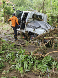 김진태 지사, 가평 수해복구 현장에 소방력 긴급지원 확대 지시