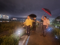 무안군, 기록적인 폭우에 총력 대응