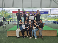 강원도립대 드론축구단, 강원드론스포츠협회장배 ‘Class20 대회’ 우승