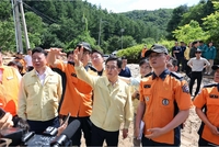 김동연, 가평 수해 현장서 ‘일상회복지원금’ 지급 지시