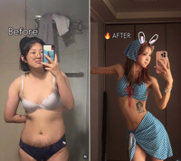 고 최진실 딸 최준희, 다이어트 전후 사진 공개…복근 드러낸 변신