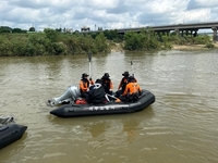 광주소방안전본부, 집중호우 실종자 수색 총력전