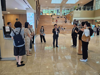 육동한 시장, 독서대전 현장심사단 맞이