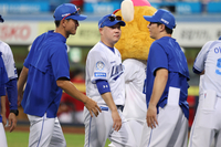 “가라비토 최고의 피칭, 첫 승 축하” 3연승 박진만 감독, ‘활짝’ 웃었다 [SS대구in]