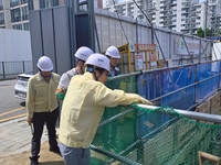 의왕도시공사, 폭염 시민과 근로자 건강 보호 선제적 현장 점검