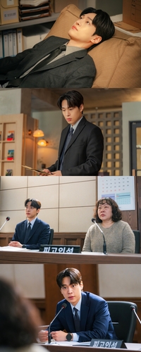 ‘서초동’ 강유석, 핵인싸 변호사 본업 모멘트…보이스 피싱 피해자 황정민을 구하라!