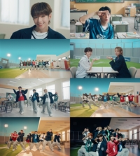 “이게, 청춘”⋯아홉 ‘파랑 학교, 초록 잔디, 빨간 운동화’ MV 공개