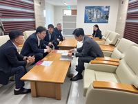 원강수 시장, 행정안전부 김민재 차관 면담