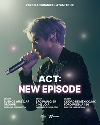 강다니엘, 솔로 데뷔 첫 남미 투어 확정! 지구 한바퀴 돈다