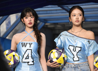 [포토]아이브 장원영-안유진, 시축하러 왔어요!