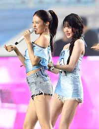 [포토]아이브 안유진-장원영, 강렬하게!